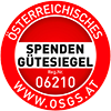 Das Spendengütesiegel für die Reg. Nr. 06210.
